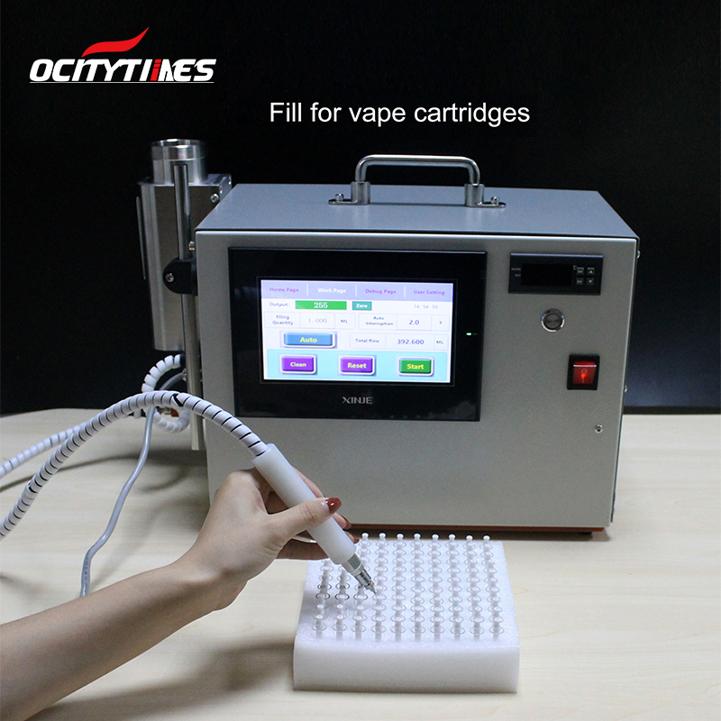 Machine de remplissage manuelle liquide Ocitytimes